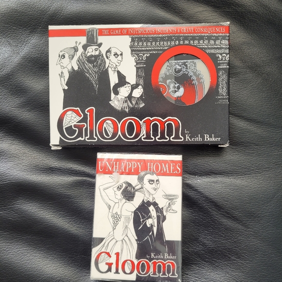 SOLD Gloom card game and expansion - Picture 1 of 2